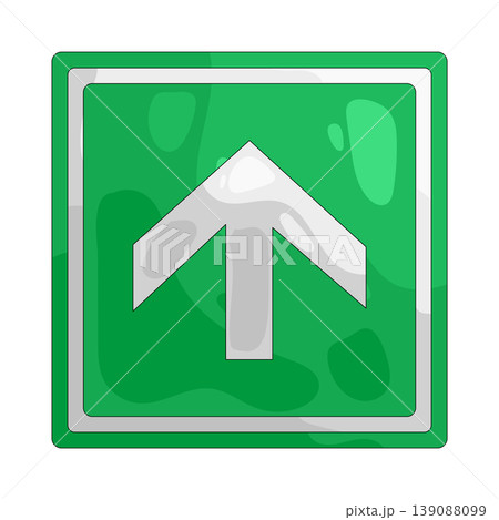 Illustration of elevator up button Illustration of elevator up button 139088099