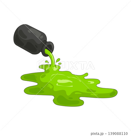 Illustration of chemical spill Illustration of chemical spill 139088110