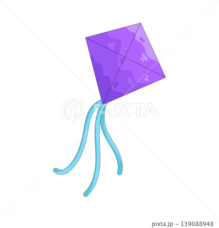 Illustration of kite Illustration of kite 139088948