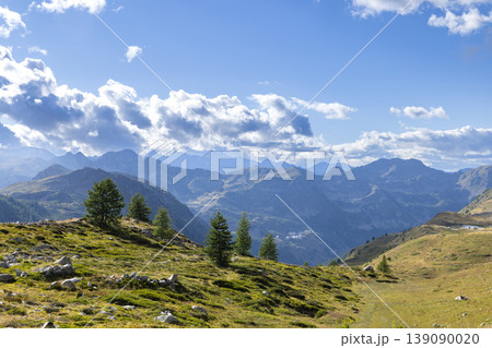Alpine landscape views in Piedmont, Italy Alpine landscape views in Piedmont, Italy 139090020