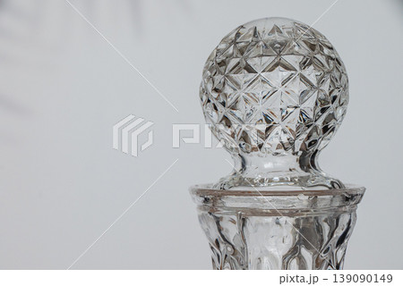 Close up of Crystal decanter Close up of Crystal decanter 139090149