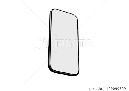 シンプルなデザインのスマートフォン シンプルなデザインのスマートフォン 139090269
