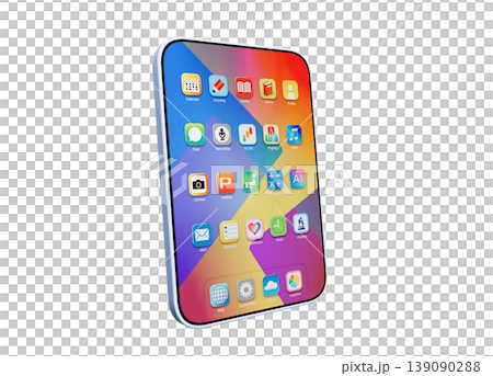 Smartphone with app icon displayed Smartphone with app icon displayed 139090288