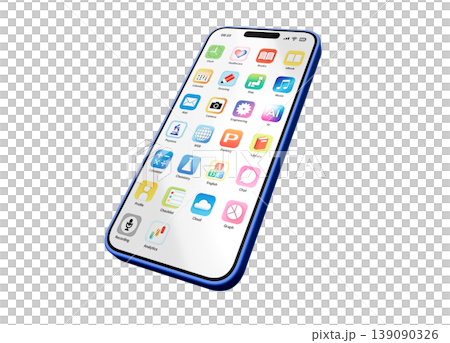 智慧型手機應用程式列表螢幕 139090326