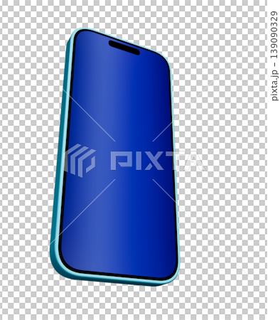 Blue smartphone Blue smartphone 139090329