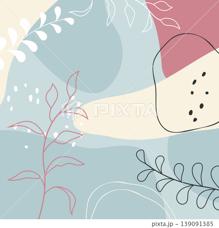 abstract floral background with copy space abstract floral background with copy space 139091385