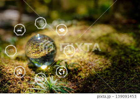 Environmental and Energy saving concept. Environmental and Energy saving concept. 139091453