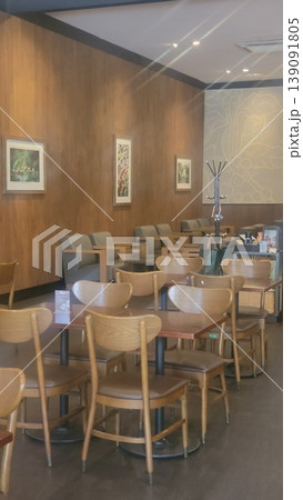 interior of a cafe interior of a cafe 139091805