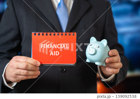 Financial aid concept. 139092538
