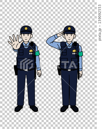 日本警察的插圖 139092553