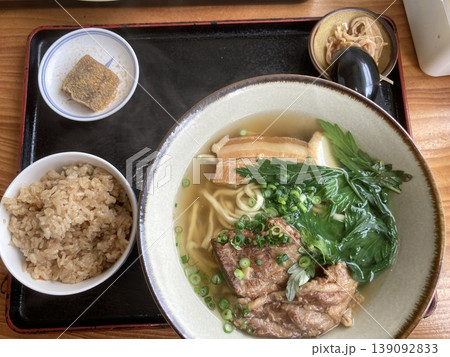 沖縄そば定食セット 139092833