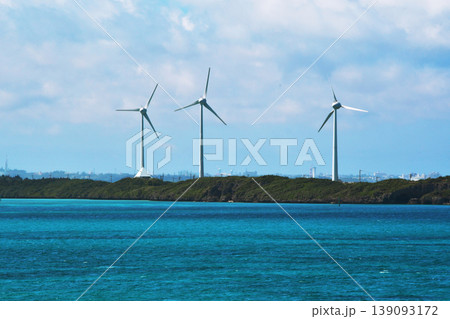 グアムの風力発電 139093172