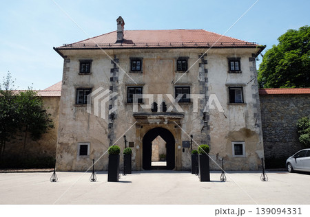 Otocec Castle, near Novo Mesto town, Lower Carniola region, Otocec, Slovenia 139094331
