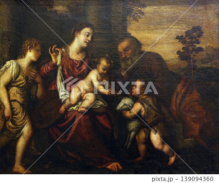 Polidoro to Lanciano: St. Family with St. John and the angel, Old Masters Collection, Croatian Academy of Sciences in Zagreb Polidoro to Lanciano: St. Family with St. John and the angel, Old Masters Collection, Croatian Academy of Sciences in Zagreb 139094360