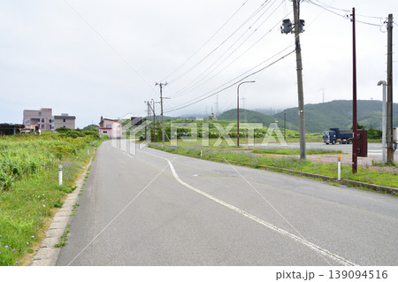 JR東日本三厩駅から龍飛崎までの国道339号 の風景(2023年) 139094516