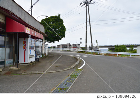 JR東日本三厩駅から龍飛崎までの国道339号 の風景(2023年) JR東日本三厩駅から龍飛崎までの国道339号 の風景(2023年) 139094526
