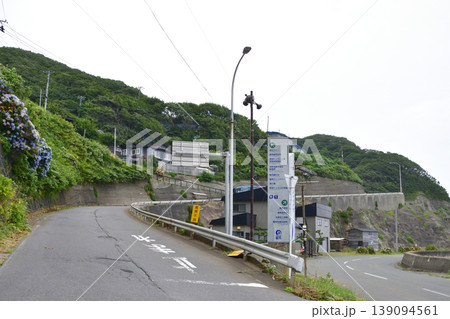 JR東日本三厩駅から龍飛崎までの国道339号 の風景(2023年) JR東日本三厩駅から龍飛崎までの国道339号 の風景(2023年) 139094561