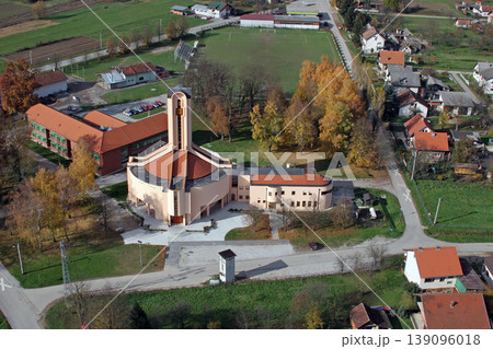 Parish Church of Blessed Aloysius Stepinac in Budasevo, Croatia Parish Church of Blessed Aloysius Stepinac in Budasevo, Croatia 139096018