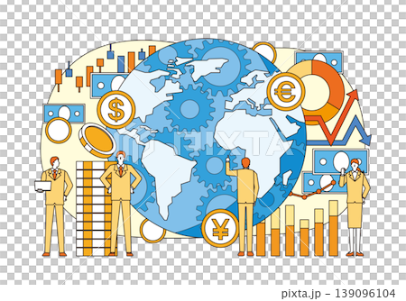 世界経済と人々 世界経済と人々 139096104