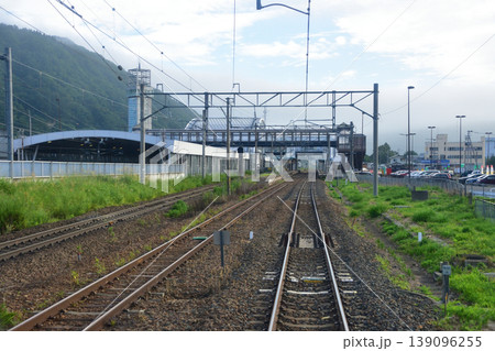 IGRいわて銀河鉄道いわて銀河鉄道線　斗米駅から一戸駅までの車窓風景(2023年) 139096255
