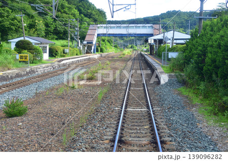IGRいわて銀河鉄道いわて銀河鉄道線　一戸駅から小繫駅までの車窓風景(2023年) 139096282