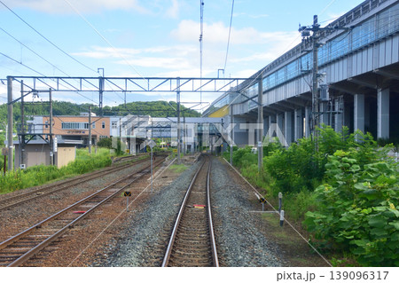 IGRいわて銀河鉄道いわて銀河鉄道線 御堂駅から岩手川口駅までの車窓風景(2023年) IGRいわて銀河鉄道いわて銀河鉄道線 御堂駅から岩手川口駅までの車窓風景(2023年) 139096317