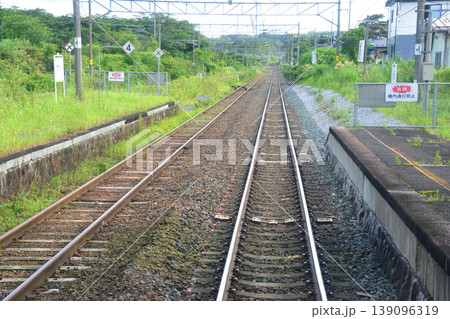 IGRいわて銀河鉄道いわて銀河鉄道線 御堂駅から岩手川口駅までの車窓風景(2023年) IGRいわて銀河鉄道いわて銀河鉄道線 御堂駅から岩手川口駅までの車窓風景(2023年) 139096319