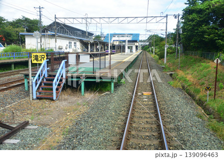 IGRいわて銀河鉄道いわて銀河鉄道線　渋民駅から滝沢駅までの車窓風景(2023年) 139096463