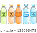 ペットボトルに入ったドリンクセット 139096473