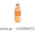 水彩風ペットボトルのオレンジジュース 139096474