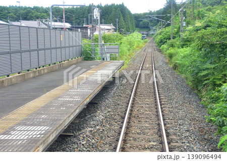 IGRいわて銀河鉄道いわて銀河鉄道線 滝沢駅から厨川駅までの車窓風景(2023年) IGRいわて銀河鉄道いわて銀河鉄道線 滝沢駅から厨川駅までの車窓風景(2023年) 139096494