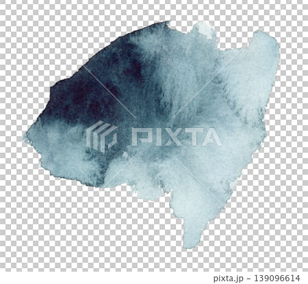 海軍藍到淺藍色水彩漸層背景紋理 海軍藍到淺藍色水彩漸層背景紋理 139096614