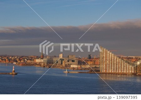 the city of Aarhus in Denmark the city of Aarhus in Denmark 139097395