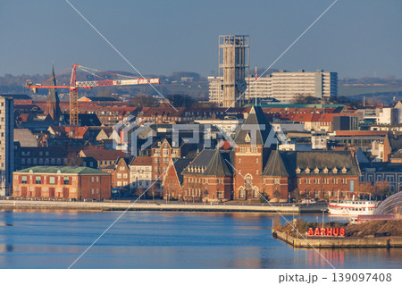 the city of Aarhus in Denmark the city of Aarhus in Denmark 139097408