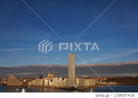 the city of Aarhus in Denmark the city of Aarhus in Denmark 139097416