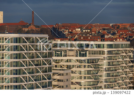 the city of Aarhus in Denmark 139097422