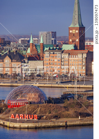 the city of Aarhus in Denmark 139097473