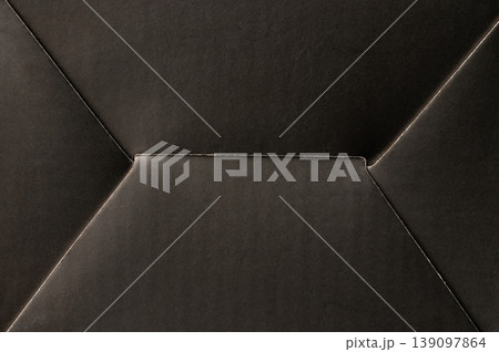 Black paper texture with folds and lines in a simple layout 139097864