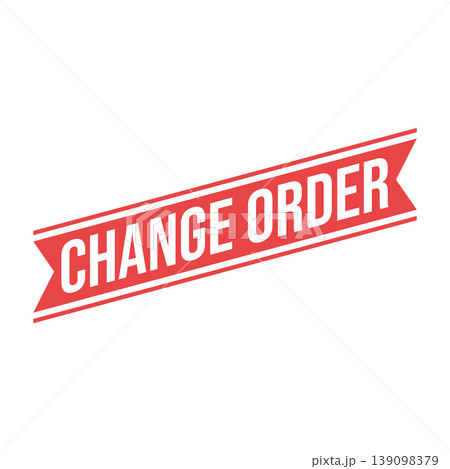 Change Order Letter Rubber Stamp Template Design Change Order Letter Rubber Stamp Template Design 139098379