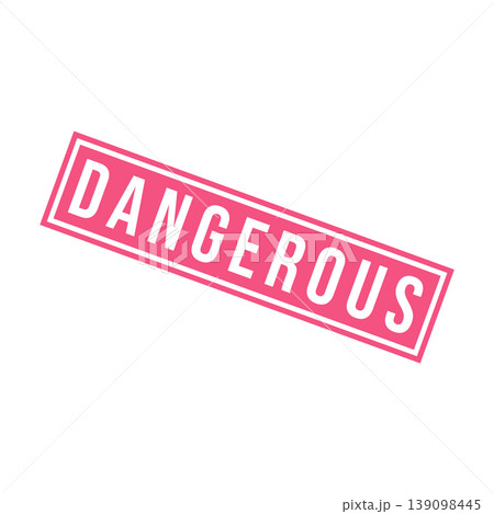 Dangerous Letter Rubber Stamp Template Design Dangerous Letter Rubber Stamp Template Design 139098445