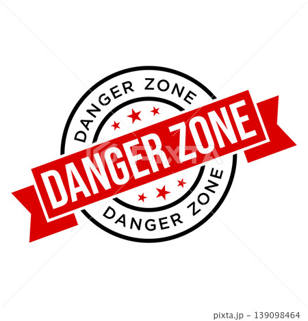 Danger Zone Letter Rubber Stamp Template Design Danger Zone Letter Rubber Stamp Template Design 139098464