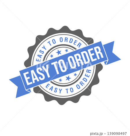 Easy to Order Letter Rubber Stamp Template Design 139098497