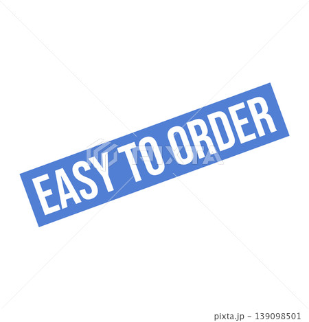 Easy to Order Letter Rubber Stamp Template Design 139098501