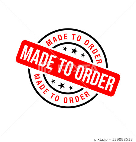 Made to Order Letter Rubber Stamp Template Design Made to Order Letter Rubber Stamp Template Design 139098515