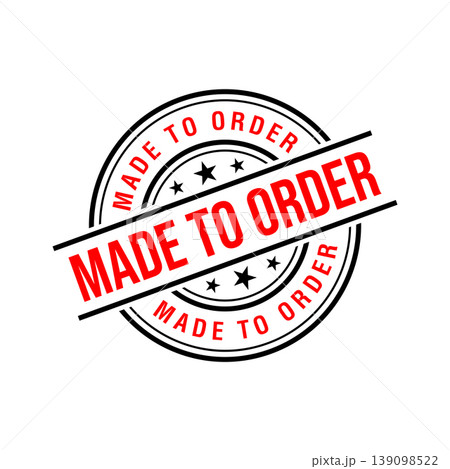 Made to Order Letter Rubber Stamp Template Design Made to Order Letter Rubber Stamp Template Design 139098522