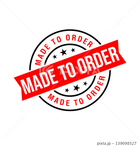 Made to Order Letter Rubber Stamp Template Design Made to Order Letter Rubber Stamp Template Design 139098527