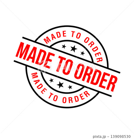 Made to Order Letter Rubber Stamp Template Design 139098530