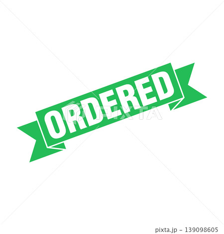 Ordered Letter Rubber Stamp Template Design Ordered Letter Rubber Stamp Template Design 139098605