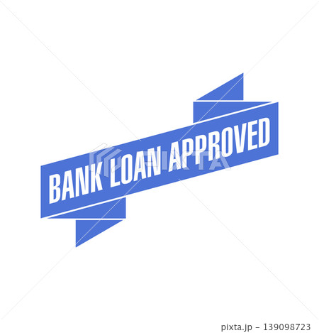 Bank Loan Approved Letter Rubber Stamp Template 139098723