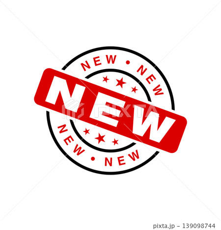 New Letter Rubber Stamp Template Design New Letter Rubber Stamp Template Design 139098744
